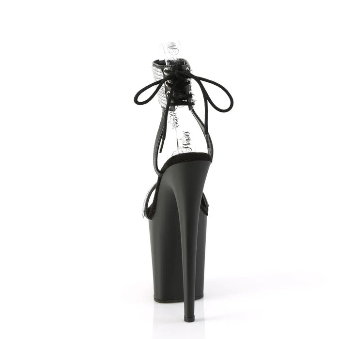 Tacones Pleaser FLAMINGO-870 Negro Piel Sintética