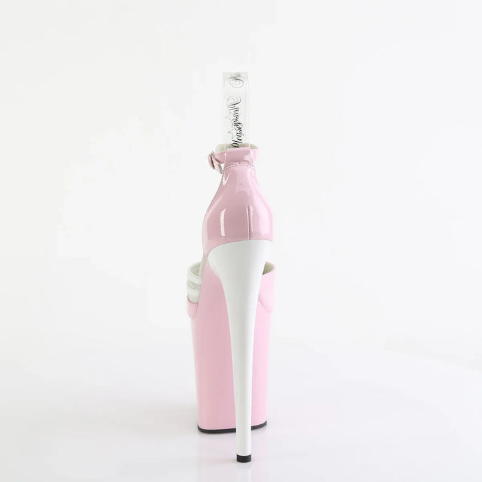 Tacones Pleaser FLAMINGO-884 B. Rosa Blanco