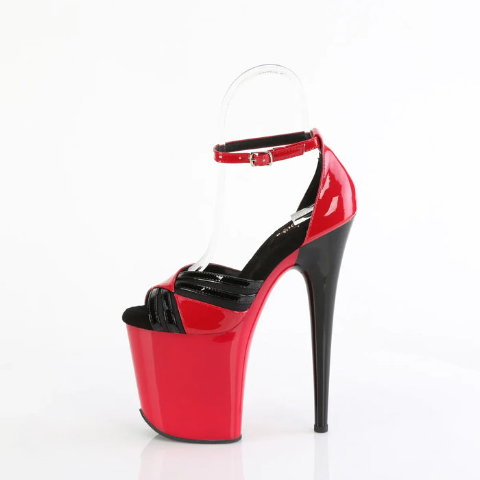 Tacones Pleaser FLAMINGO-884 Rojo Negro