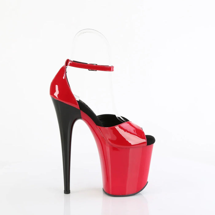 Tacones Pleaser FLAMINGO-884 Rojo Negro