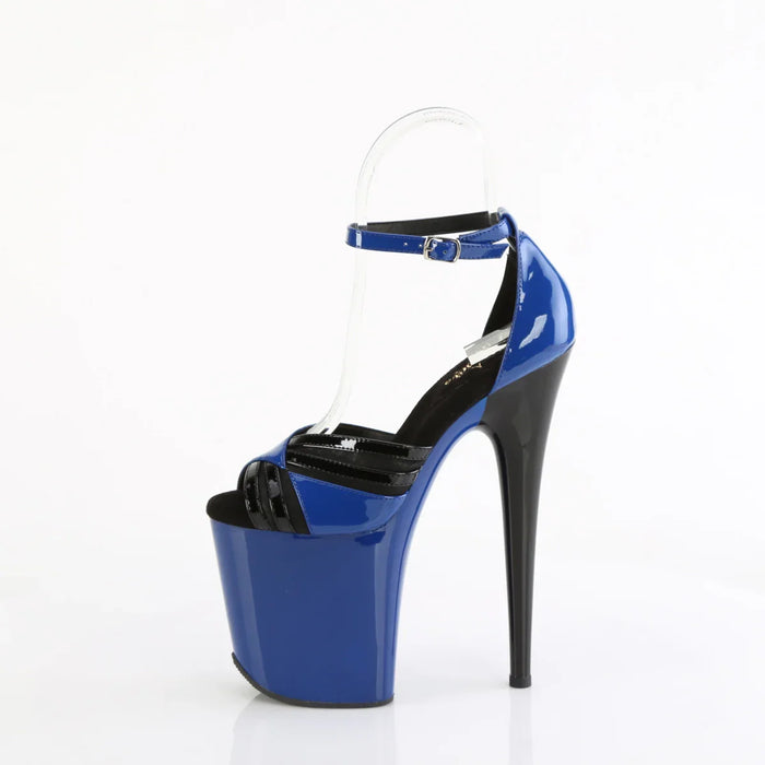 Tacones Pleaser FLAMINGO-884 Royal Azul Negro