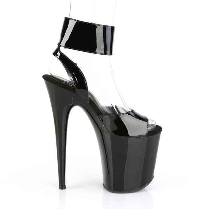 Tacones Pleaser FLAMINGO-891 Negro Charol
