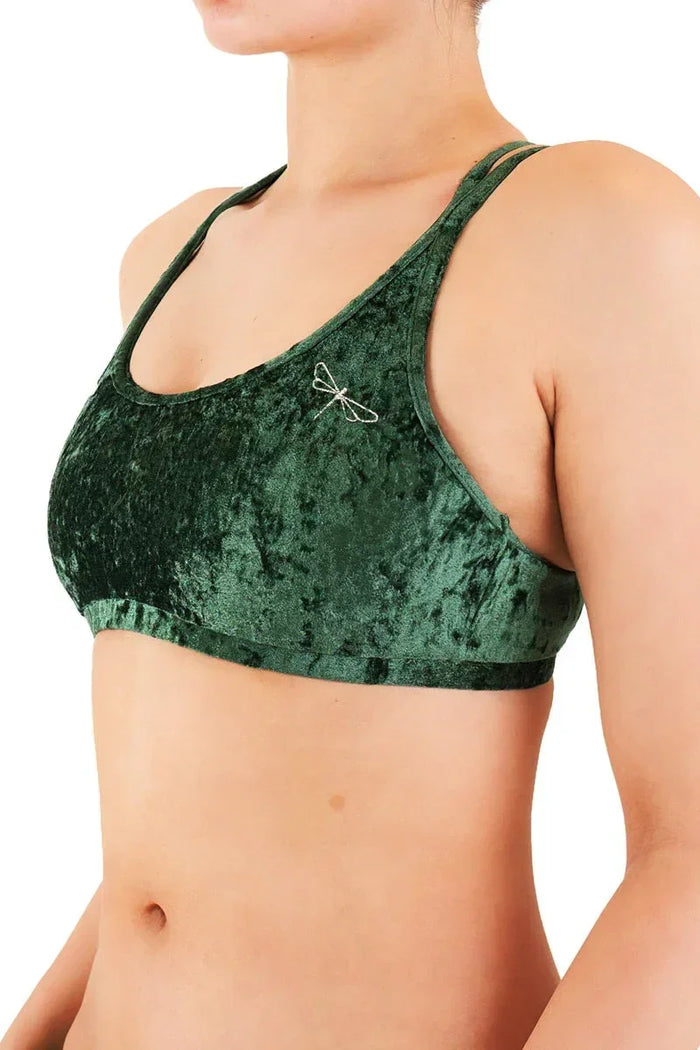 Top Nicole Velvet Dragonfly Terciopelo 24/48 HRS