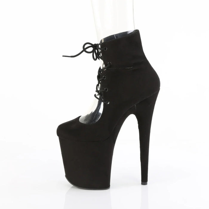 Zapatos Pleaser FLAMINGO-800-22 Negro Faux Suede