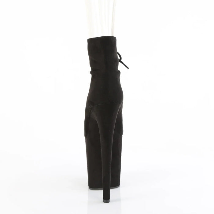 Zapatos Pleaser FLAMINGO-800-22 Negro Faux Suede