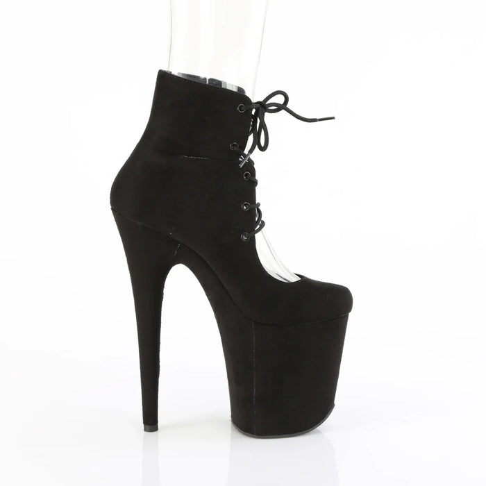 Zapatos Pleaser FLAMINGO-800-22 Negro Faux Suede
