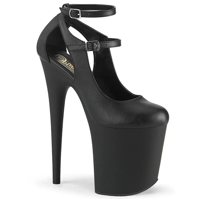 Zapatos Pleaser FLAMINGO-850 Negro Piel Sintética