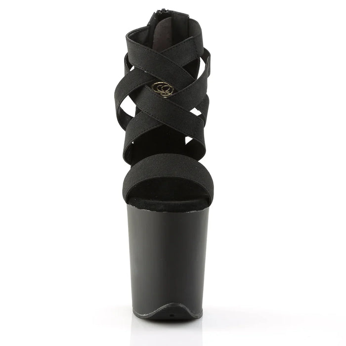 Zapatos Pleaser FLAMINGO-869 Negro Elastic Band