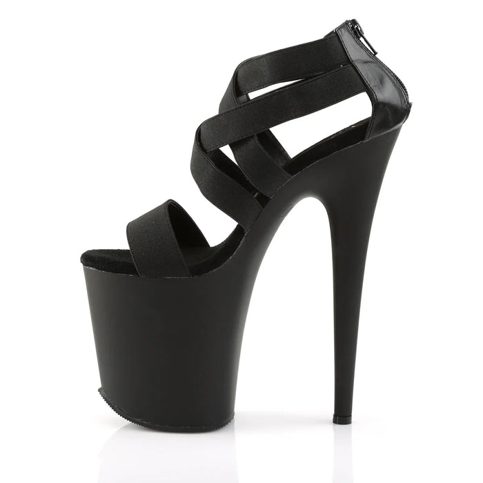 Zapatos Pleaser FLAMINGO-869 Negro Elastic Band